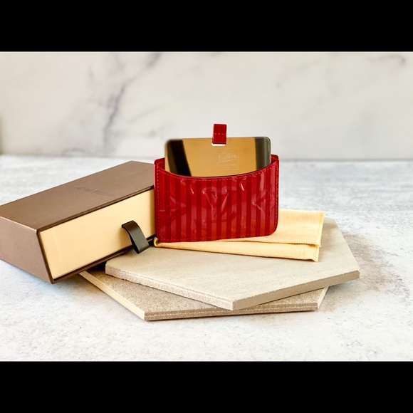 Auth Louis Vuitton Amour Mirror with Vernis Case - Picture 6 of 6